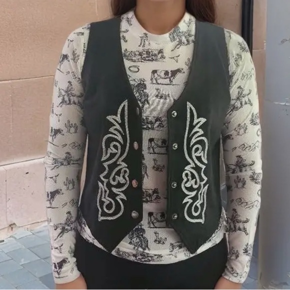 Prairie Rider Mesh Layering Top - Picture 3 of 3